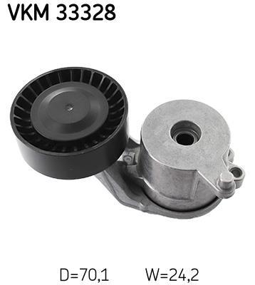 Rolo tensor da correia trapezoidal estriada SKF ref. VKM 33328